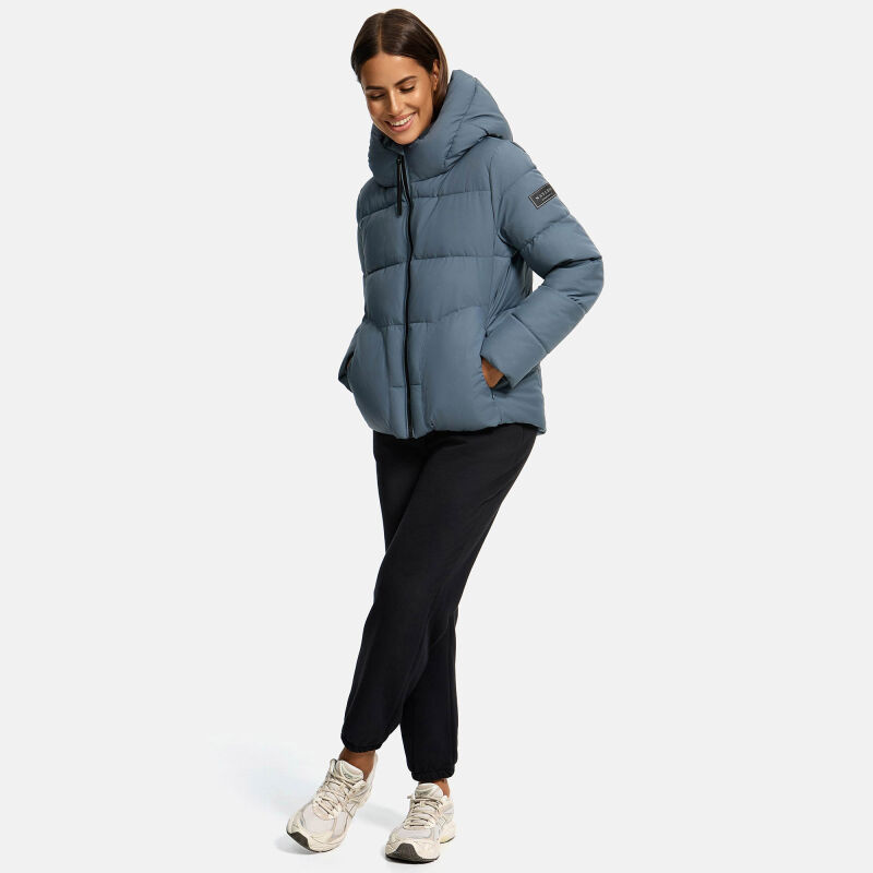 Navahoo Lachperle Damen Winterjacke N004 Stormy Blue Größe S - Gr. 36