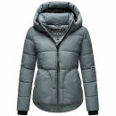 Navahoo Lachperle Damen Winterjacke N004 Stormy Blue Größe S - Gr. 36