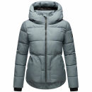 Navahoo Lachperle Damen Winterjacke N004 Stormy Blue Größe S - Gr. 36