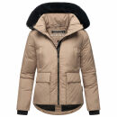 Marikoo Morinaa XVI Damen Winterjacke N005 Taupe Grey Größe S - Gr. 36
