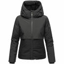 Navahoo Liebesküken XIV Damen Winterjacke N006 Schwarz Größe XS - Gr. 34