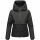 Navahoo Liebesküken XIV Damen Winterjacke N006 Schwarz Größe XS - Gr. 34