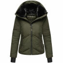 Marikoo Simaraa XVI Damen Winterjacke N007 Dark Olive Größe XS - Gr. 34