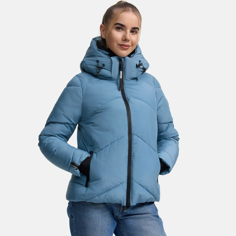 Marikoo Simaraa XVI Damen Winterjacke N007 Powder Blue Größe XXL - Gr. 44