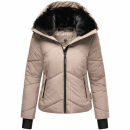 Marikoo Simaraa XVI Damen Winterjacke N007 Taupe Grey Größe M - Gr. 38