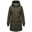 Marikoo Kaituu XVI Damen Winterjacke N008 Dark Olive Größe S - Gr. 36