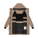 Marikoo Kaituu XVI Damen Winterjacke N008 Taupe Grey Größe M - Gr. 38