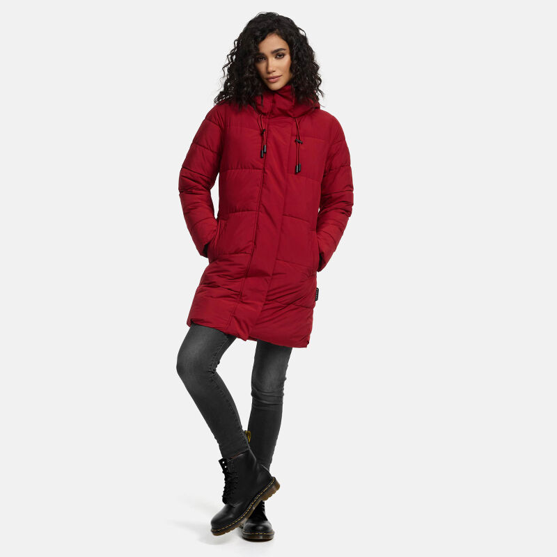 Marikoo Kaituu XVI Damen Winterjacke N008 Dark Red Größe XS - Gr. 34