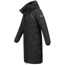 Navahoo Schmatzibaer XIV Damen Winterjacke N009 Schwarz Größe XXL - Gr. 44