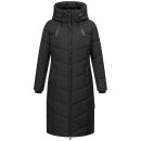Navahoo Schmatzibaer XIV Damen Winterjacke N009 Schwarz Größe XXXL - Gr. 46