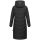 Navahoo Schmatzibaer XIV Damen Winterjacke N009 Schwarz Größe XXXL - Gr. 46