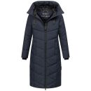 Navahoo Schmatzibaer XIV Damen Winterjacke N009 Navy Größe XXXL - Gr. 46