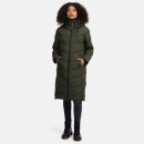 Navahoo Schmatzibaer XIV Damen Winterjacke N009 Olive Größe XS - Gr. 34