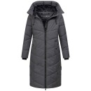 Navahoo Schmatzibaer XIV Damen Winterjacke N009 Anthrazit Größe S - Gr. 36