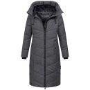 Navahoo Schmatzibaer XIV Damen Winterjacke N009 Anthrazit Größe M - Gr. 38