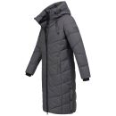 Navahoo Schmatzibaer XIV Damen Winterjacke N009 Anthrazit Größe M - Gr. 38
