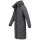 Navahoo Schmatzibaer XIV Damen Winterjacke N009 Anthrazit Größe M - Gr. 38