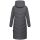 Navahoo Schmatzibaer XIV Damen Winterjacke N009 Anthrazit Größe M - Gr. 38