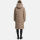 Navahoo Schmatzibaer XIV Damen Winterjacke N009 Taupe Grey Größe XS - Gr. 34