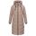 Navahoo Schmatzibaer XIV Damen Winterjacke N009 Taupe Grey Größe M - Gr. 38