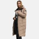 Navahoo Schmatzibaer XIV Damen Winterjacke N009 Taupe Grey Größe L - Gr. 40