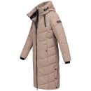 Navahoo Schmatzibaer XIV Damen Winterjacke N009 Taupe Grey Größe XXXL - Gr. 46