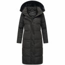 Navahoo Blitzliebe XIV Damen Winterjacke N010 Schwarz Größe XL - Gr. 42