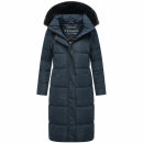 Navahoo Blitzliebe XIV Damen Winterjacke N010 Navy Größe M - Gr. 38