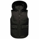 Navahoo Zimthaeschen Damen Winterweste N011 Schwarz-Größe S - Gr. 36