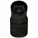 Navahoo Zimthaeschen Damen Winterweste N011 Schwarz-Größe XXL - Gr. 44