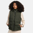 Navahoo Zimthaeschen Damen Winterweste N011 Dark Olive-Größe S - Gr. 36