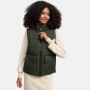 Navahoo Zimthaeschen Damen Winterweste N011 Dark Olive-Größe S - Gr. 36