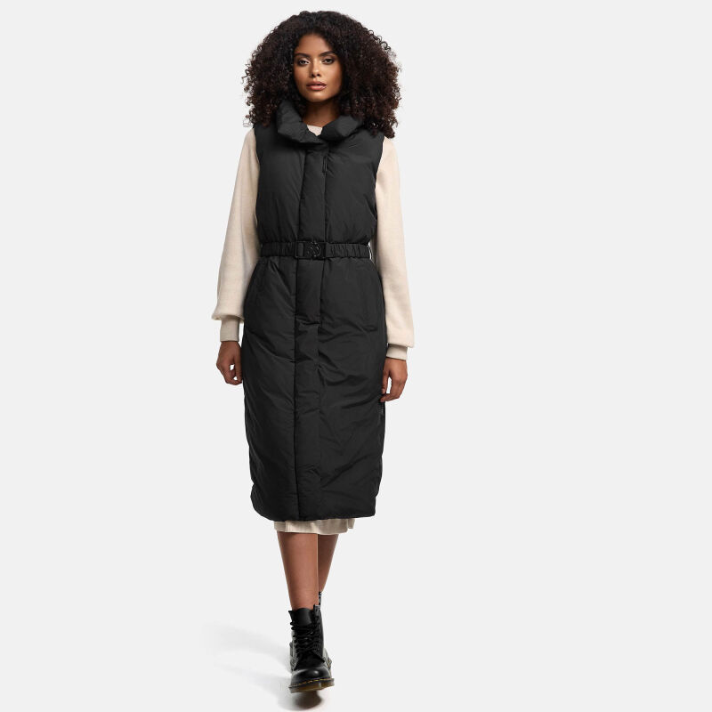 Navahoo Abendlied Damen Winterjacke N012 Schwarz Größe XS - Gr. 34