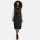 Navahoo Abendlied Damen Winterjacke N012 Schwarz Größe XXXL - Gr. 46