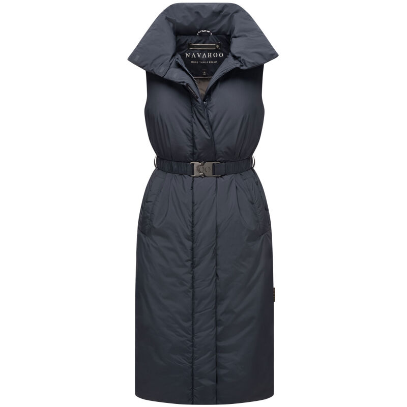 Navahoo Abendlied Damen Winterjacke N012 Navy Größe M - Gr. 38