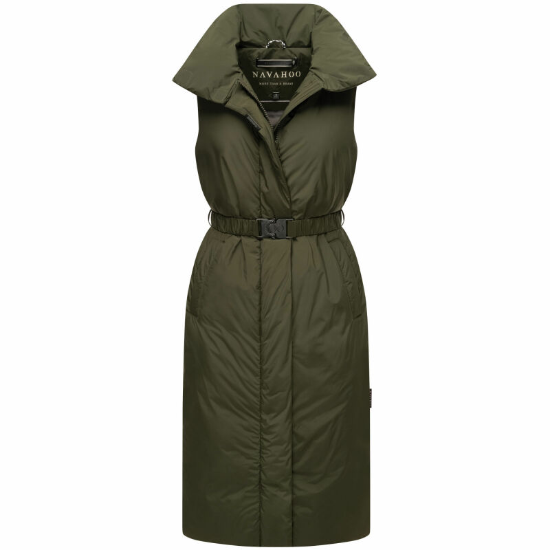 Navahoo Abendlied Damen Winterjacke N012 Dark Olive Größe XS - Gr. 34