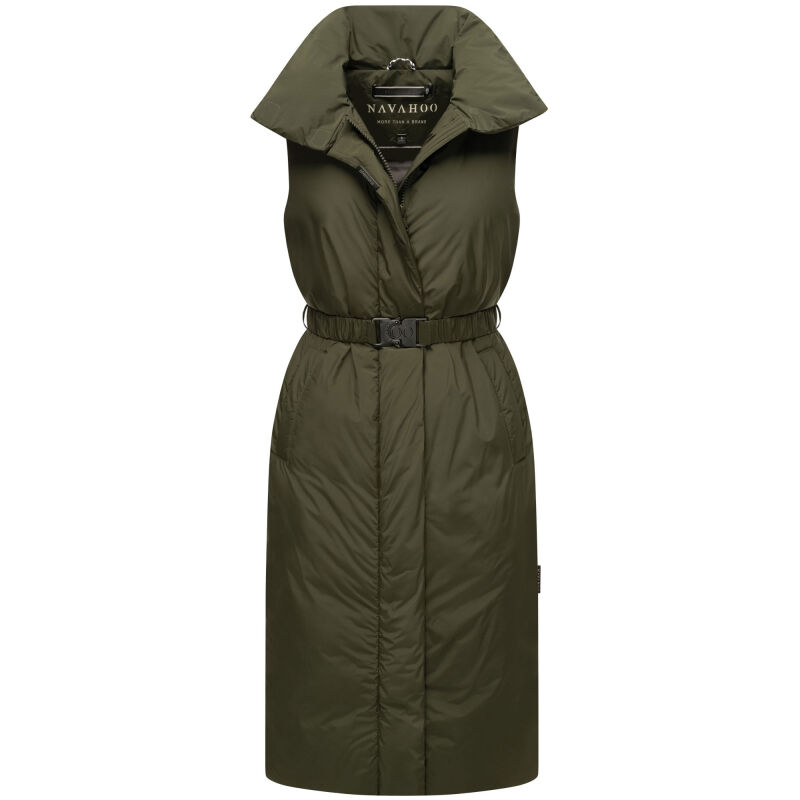 Navahoo Abendlied Damen Winterjacke N012 Dark Olive Größe S - Gr. 36