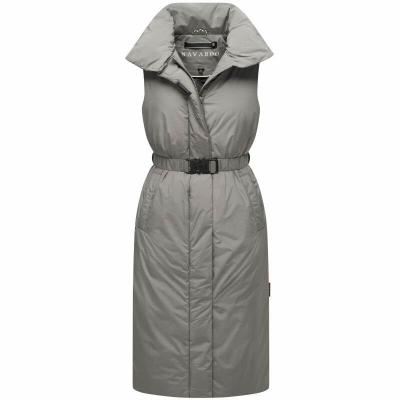 Navahoo Abendlied Damen Winterjacke N012 Grey Größe XS - Gr. 34