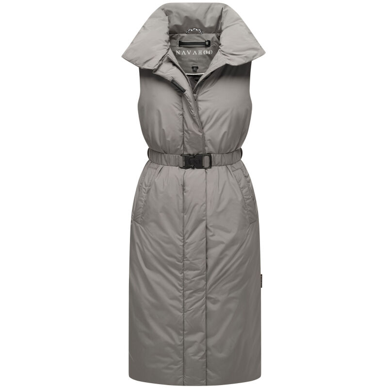 Navahoo Abendlied Damen Winterjacke N012 Grey Größe XXXL - Gr. 46