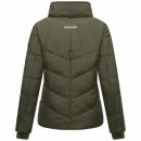 Navahoo Liebesfee Damen Winterjacke N014 Dark Olive Größe L - Gr. 40