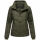 Navahoo Liebesfee Damen Winterjacke N014 Dark Olive Größe L - Gr. 40