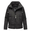 Navahoo Luftzauber Damen Winterjacke N015 Schwarz Größe XS - Gr. 34
