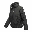 Navahoo Luftzauber Damen Winterjacke N015 Schwarz Größe XL - Gr. 42
