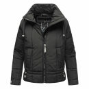 Navahoo Luftzauber Damen Winterjacke N015 Schwarz Größe XXL - Gr. 44