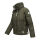 Navahoo Luftzauber Damen Winterjacke N015 Dark Olive Größe XS - Gr. 34