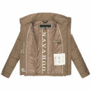 Navahoo Luftzauber Damen Winterjacke N015 Stone Brown Größe XS - Gr. 34