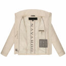 Navahoo Luftzauber Damen Winterjacke N015 Cream Größe XS - Gr. 34