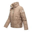 Navahoo Luftzauber Damen Winterjacke N015 Taupe Grey Größe S - Gr. 36