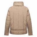 Navahoo Luftzauber Damen Winterjacke N015 Taupe Grey Größe XL - Gr. 42