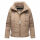 Navahoo Luftzauber Damen Winterjacke N015 Taupe Grey Größe XL - Gr. 42